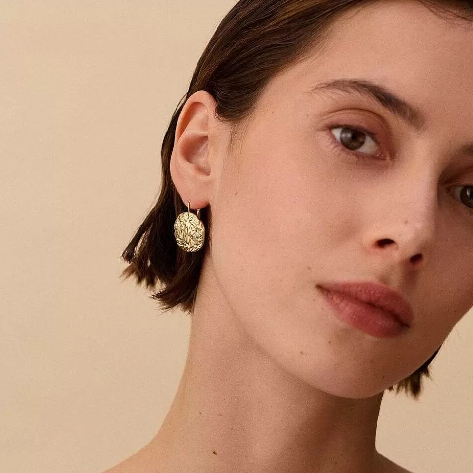 AGATHA Long Earrings Astree-Golden