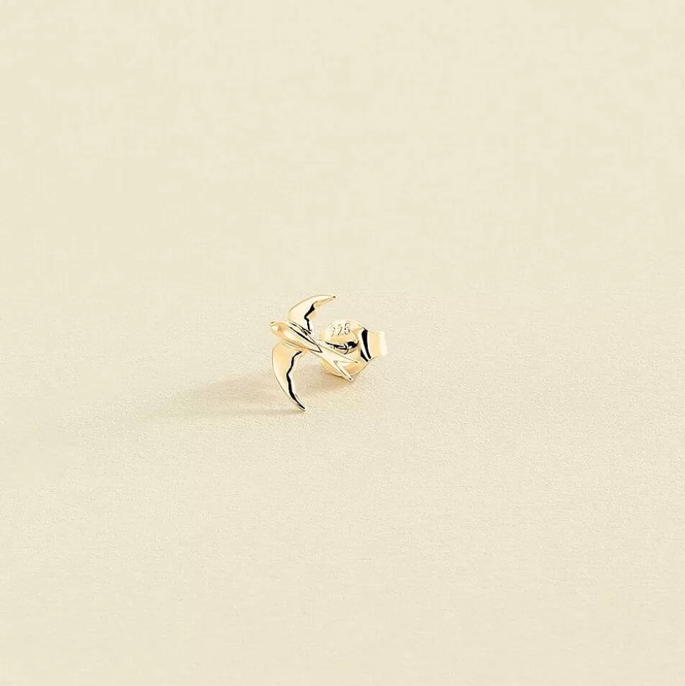 AGATHA Piercing Stud Birdy-Golden