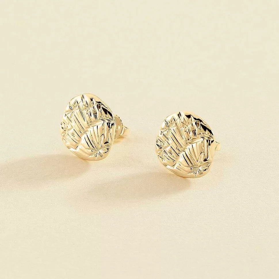 AGATHA Stud Earrings Astree-Golden